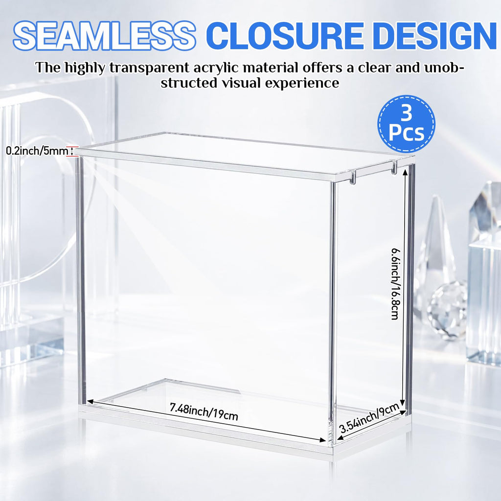 3 Pack 5mm Acrylic Cases K443