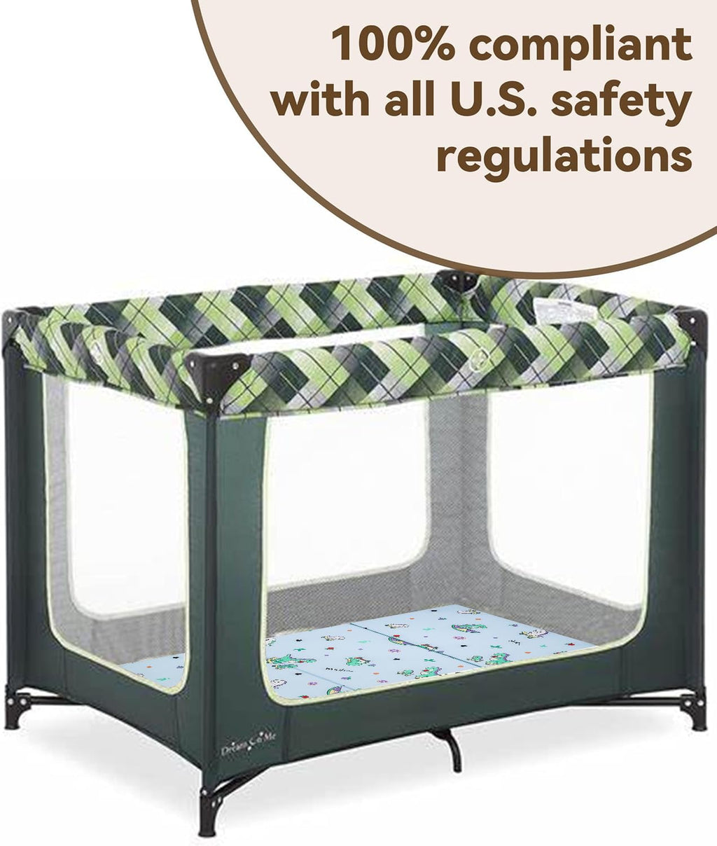 Pack and Play Mattress 38" x 26" Premium Foam W112
