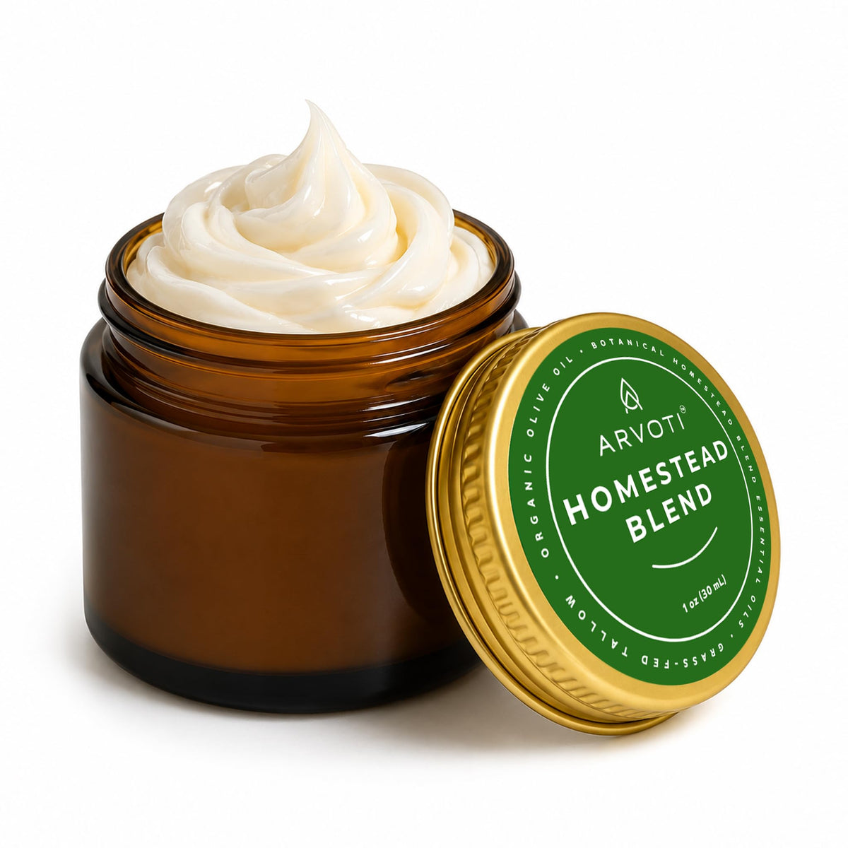 Tallow Balm for Dry Skin, Face & Body, 1 oz E7326
