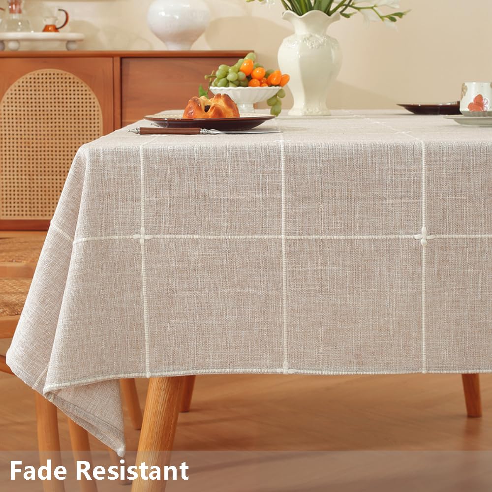 Square 52x52 Inch Washable Tablecloth N215