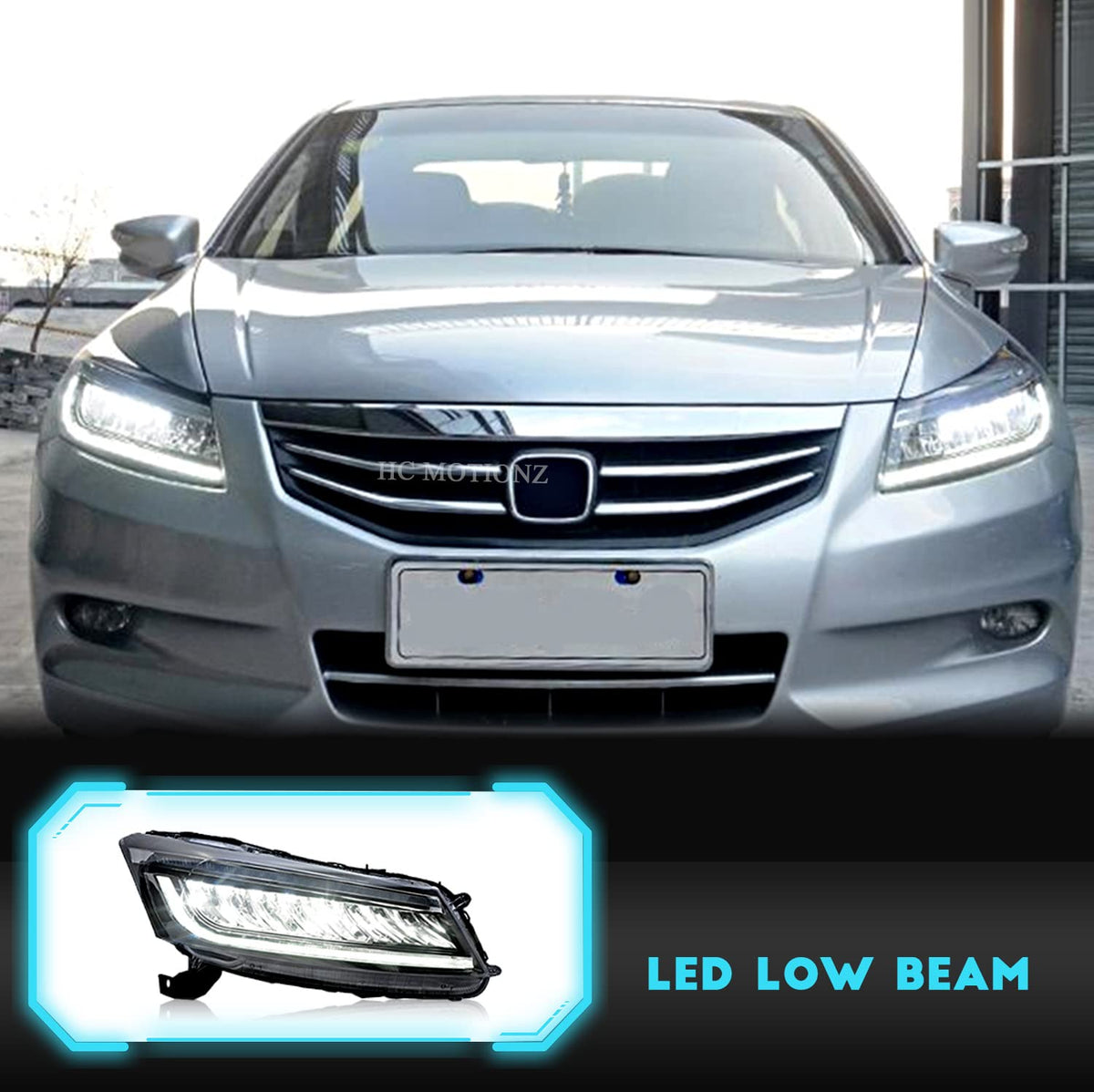 Headlights For Honda Accord 2008-2012, Driver and Passenger Side (Pair) N37672