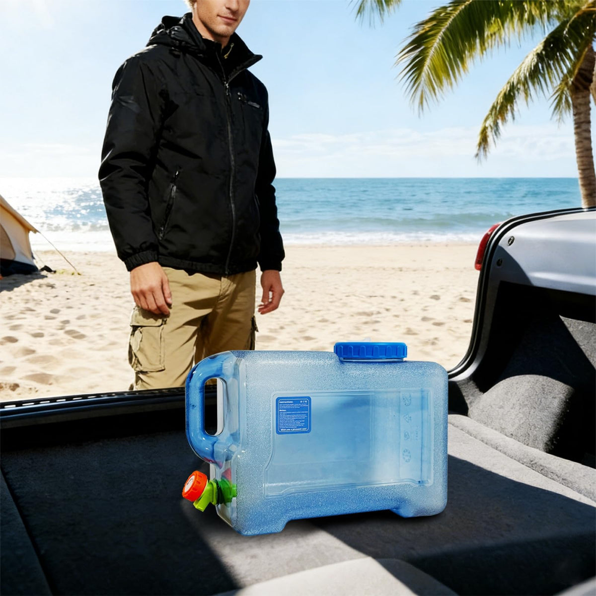 3.17 Gallon BPA Free Water Container with Spigot F82283