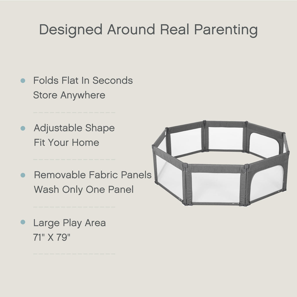 8-Panel Foldable Baby Playpen T48178