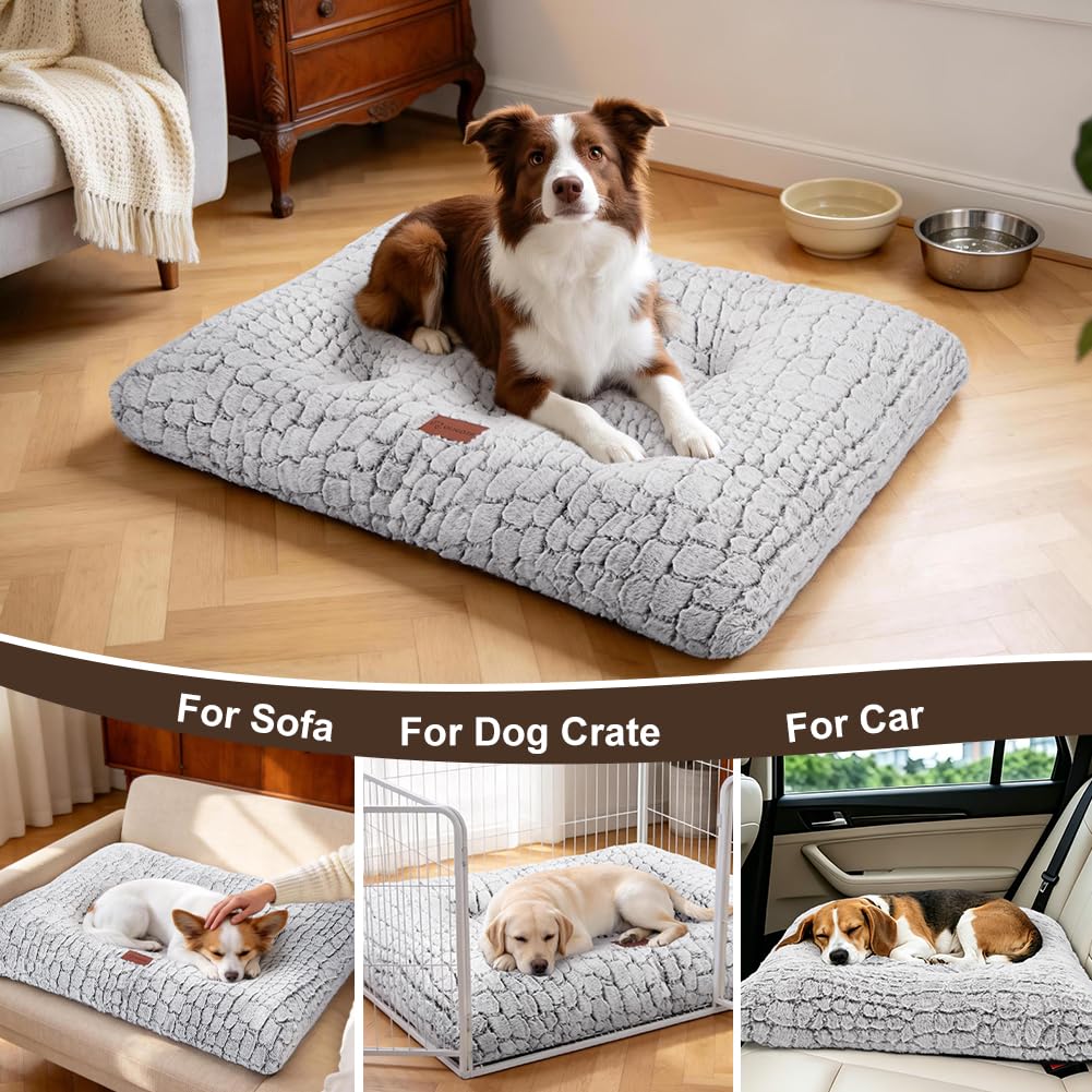 White Dog Crate Pad 24"x18" C614721