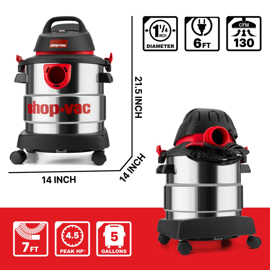 5 Gallon Wet/Dry Vacuum with Blower K936