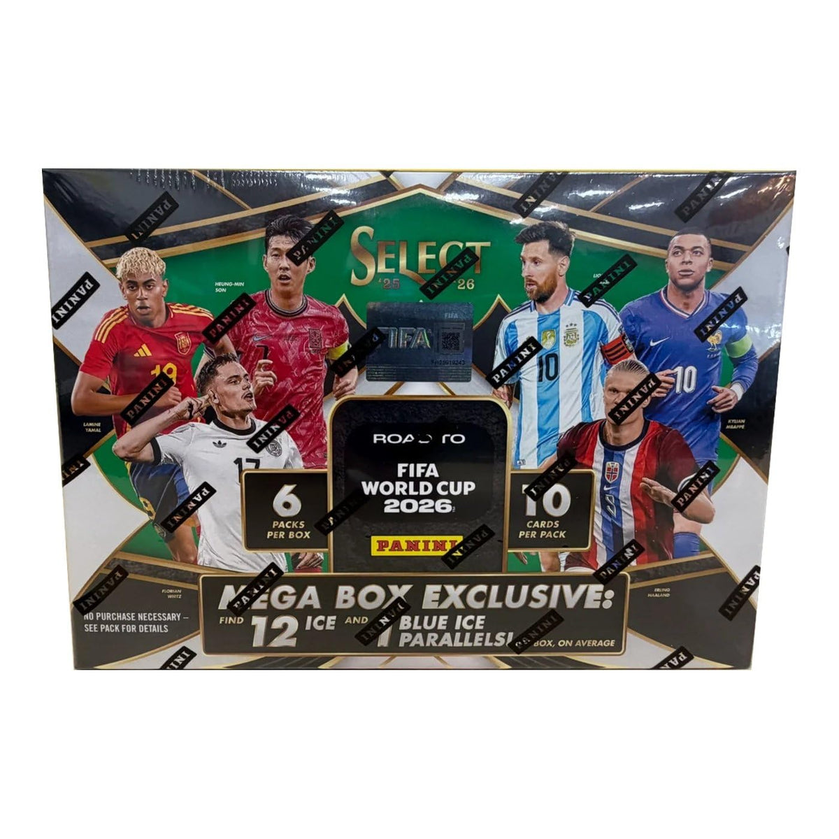 Panini Select Road to FIFA World Cup Soccer Mega Box Z789367