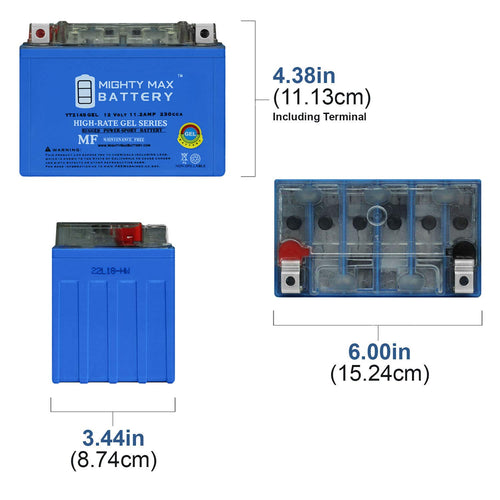 12V 11.2Ah Gel Battery C658