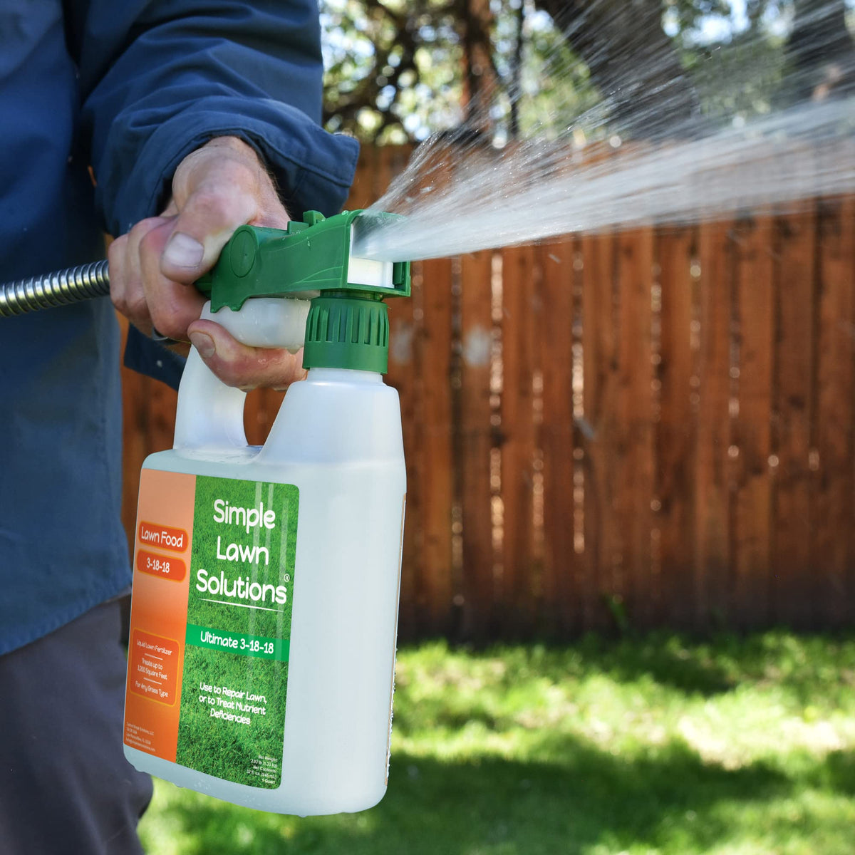 3-18-18 NPK Liquid Fertilizer Concentrated Spray 32 Ounce J956