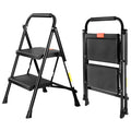 2 Step Steel Ladder with Anti-Slip Pedal Q60155