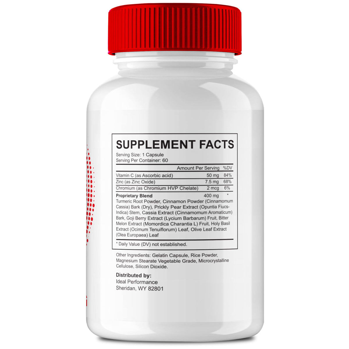All Natural 60 Capsules Supplement Pills Z4071