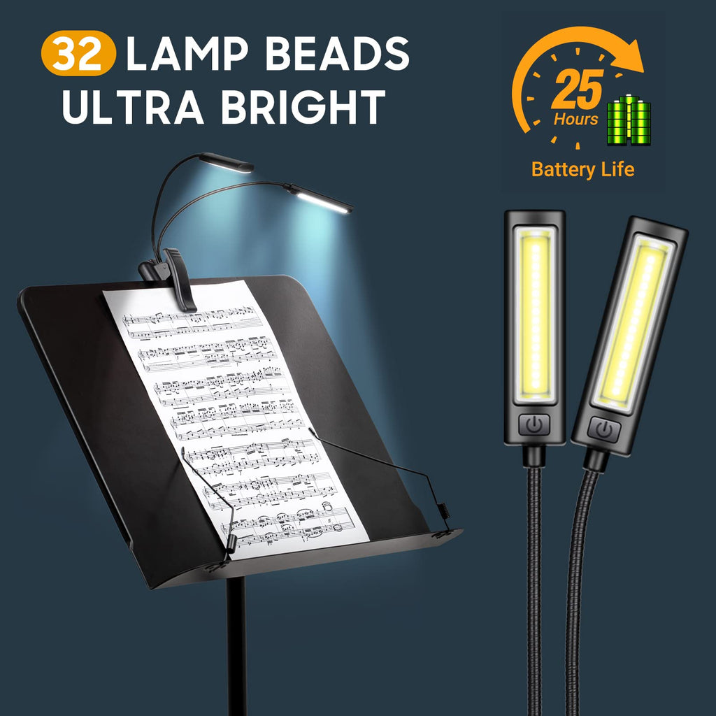 6 IN 1 Sheet Music Stand with Carrying Bag Metal Portable I139651