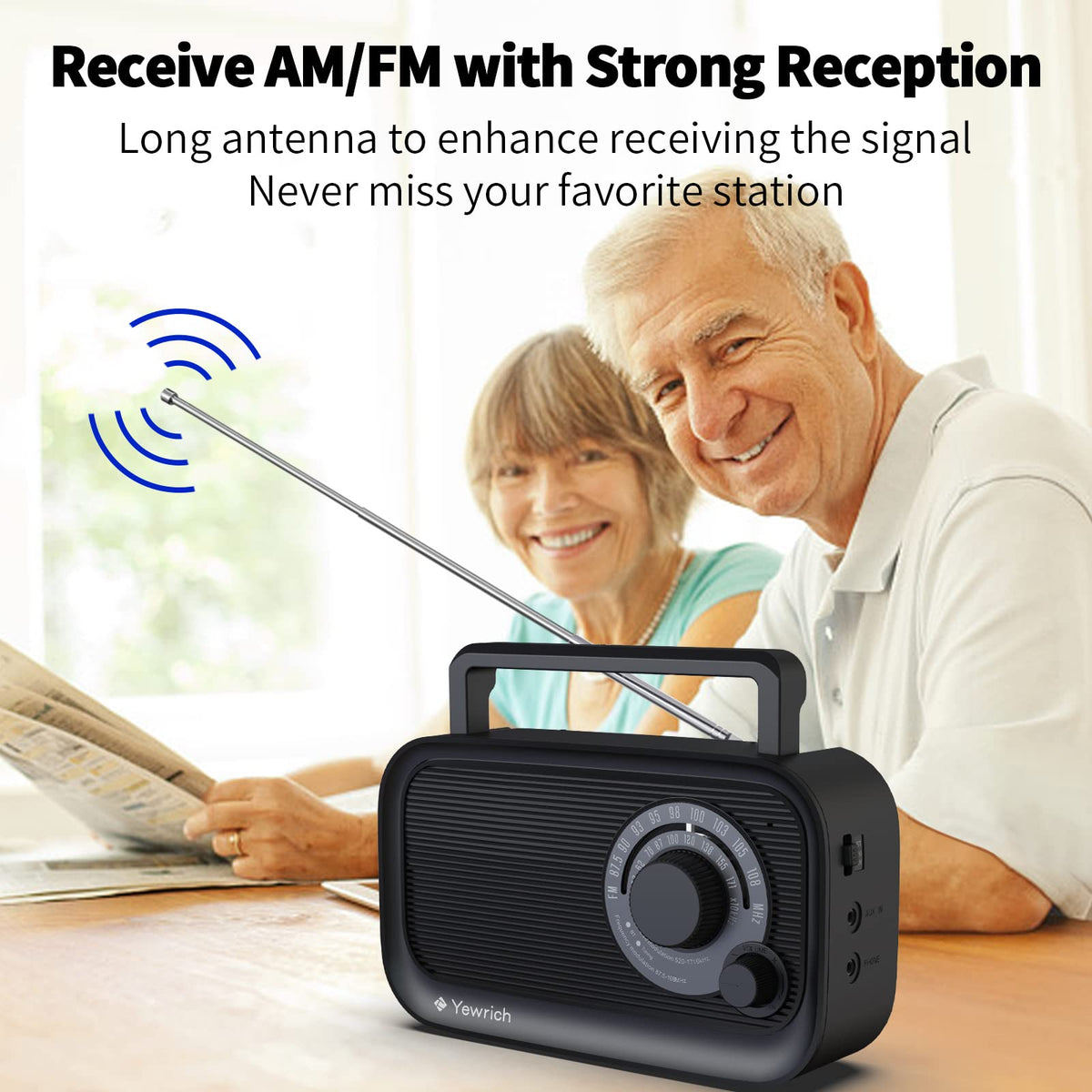 AM FM Radio with Bluetooth Q68120