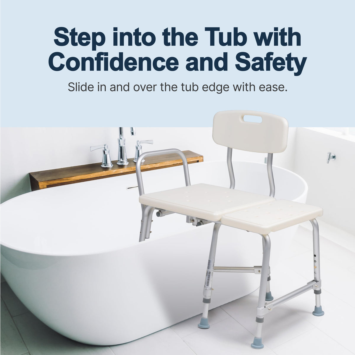Heavy-Duty Bariatric Tub Transfer Bench I12271