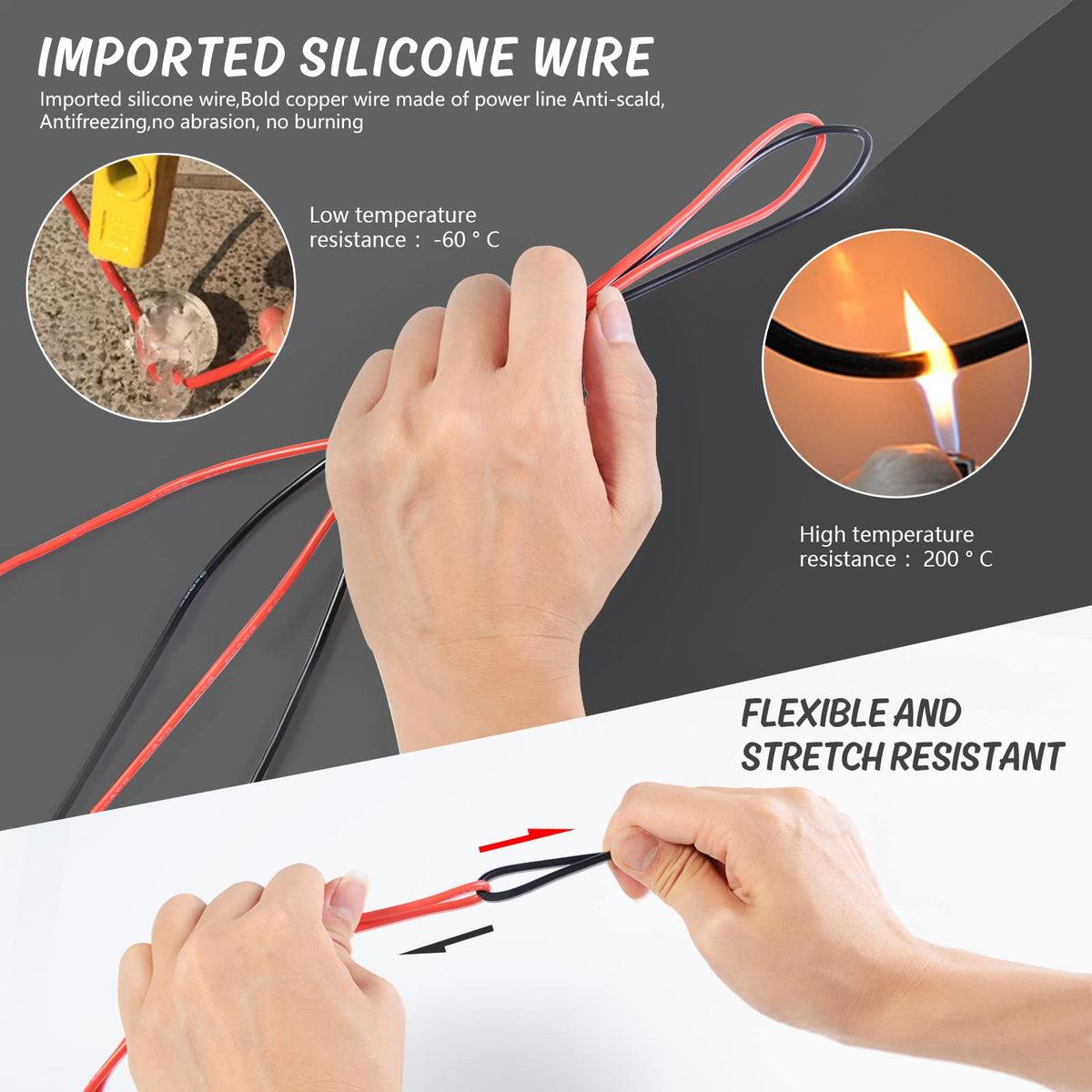 Multimeter Test Leads Set with Alligator Clips R85251