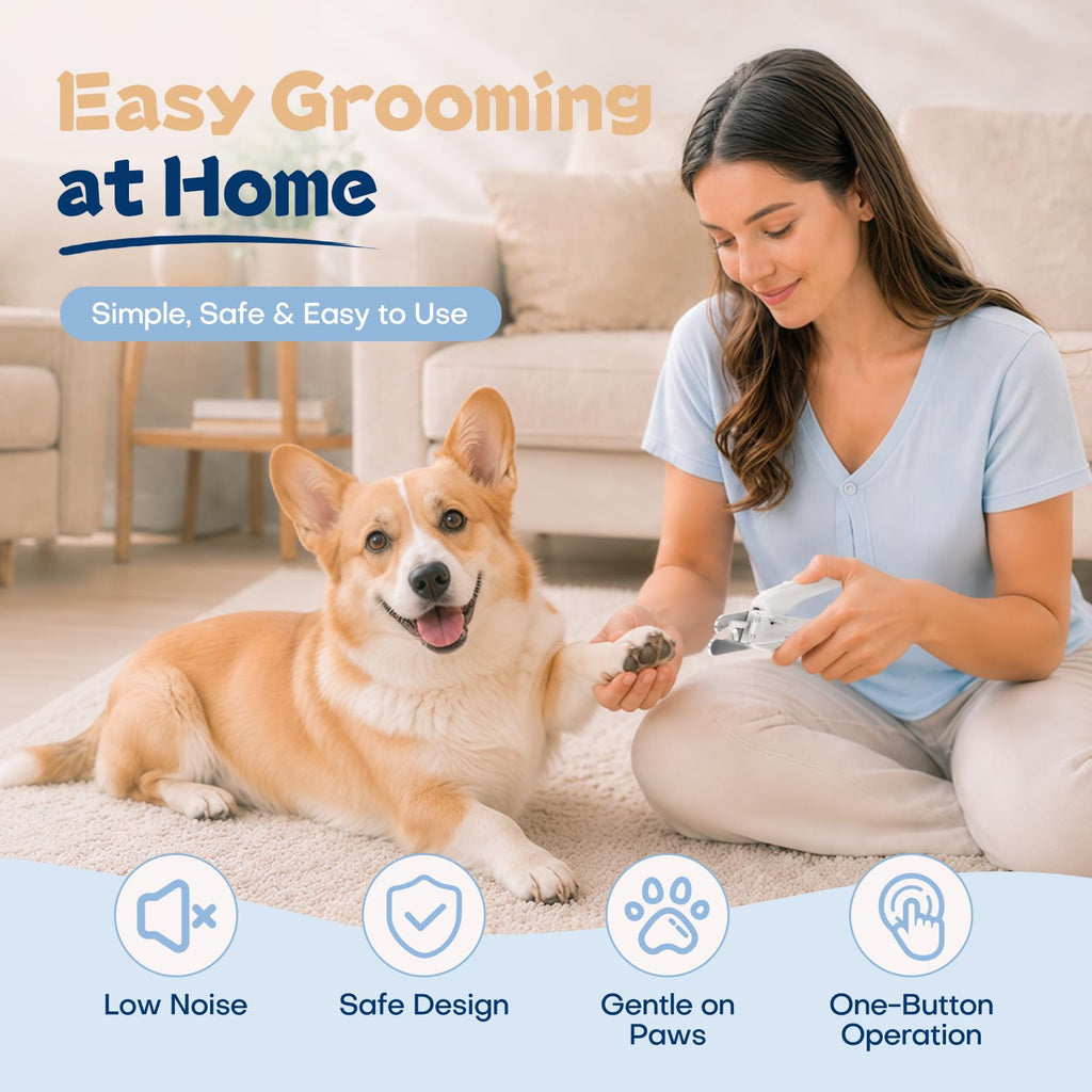 Dog Nail Clippers with Light and Dog Nail Grinder M8536