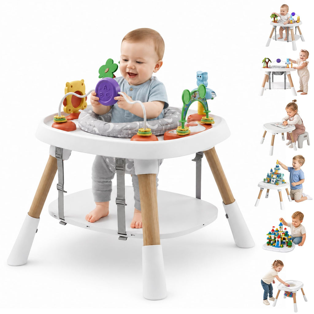 Baby Activity Center, 6-in-1 Stationary Jumper P748