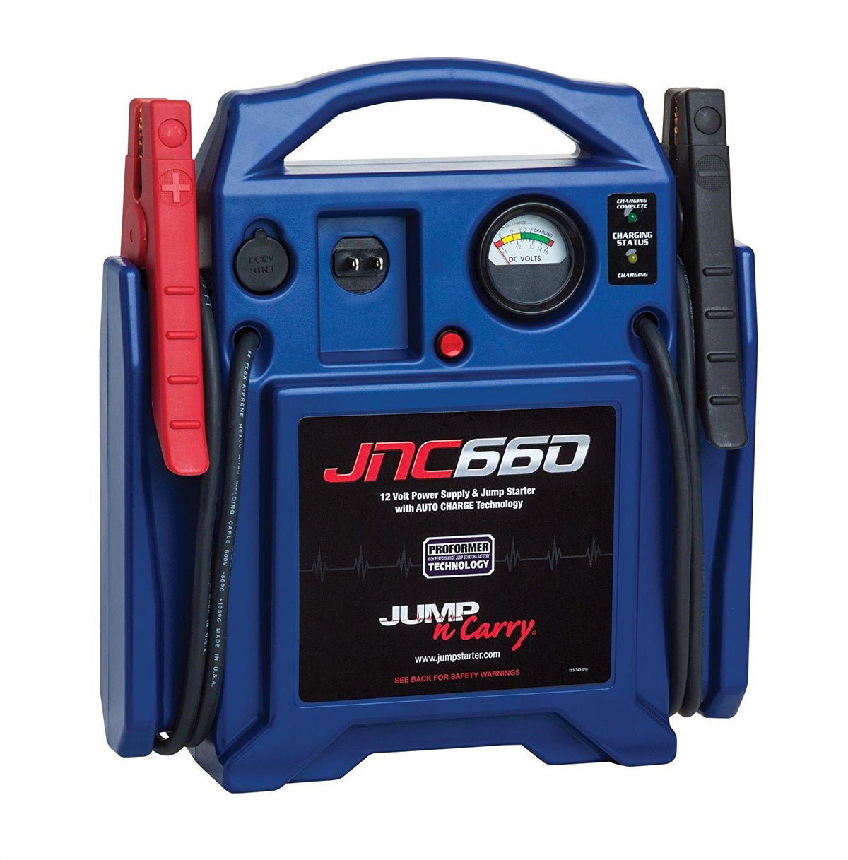 1700 Peak Amp 12 Volt Jump Starter V170812