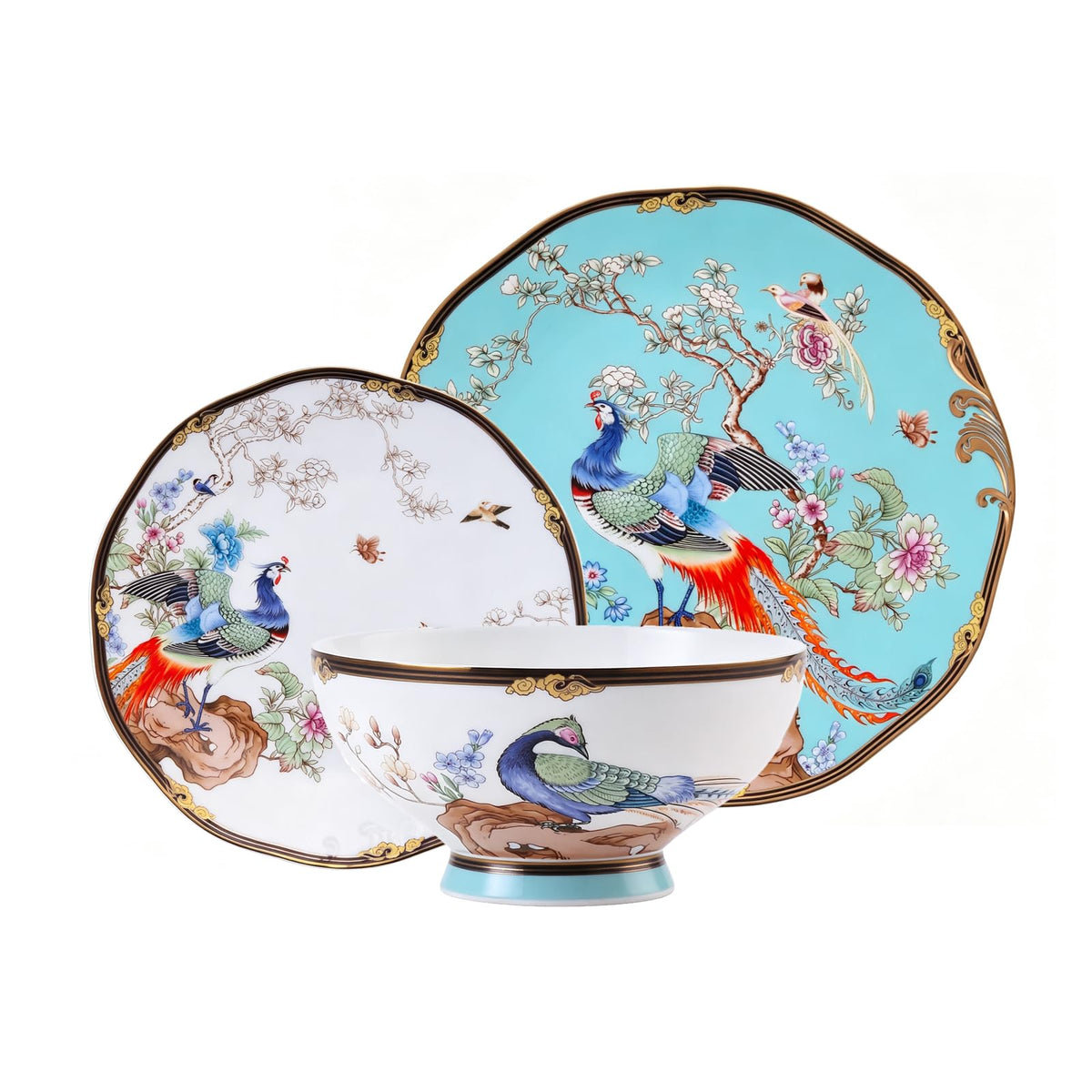 12-Piece Bone China Dinnerware Set for 4 I5087
