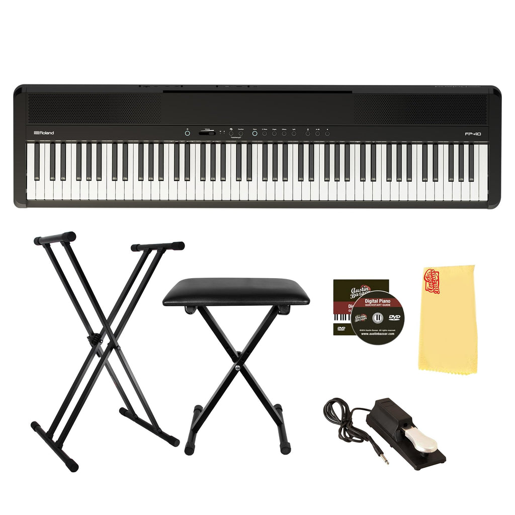 88-Key Digital Piano Black U86281