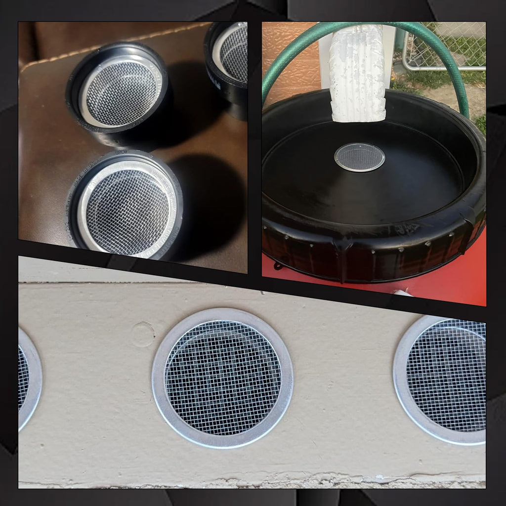 2-Inch Round Open Screen Vent 6 Pack V7950