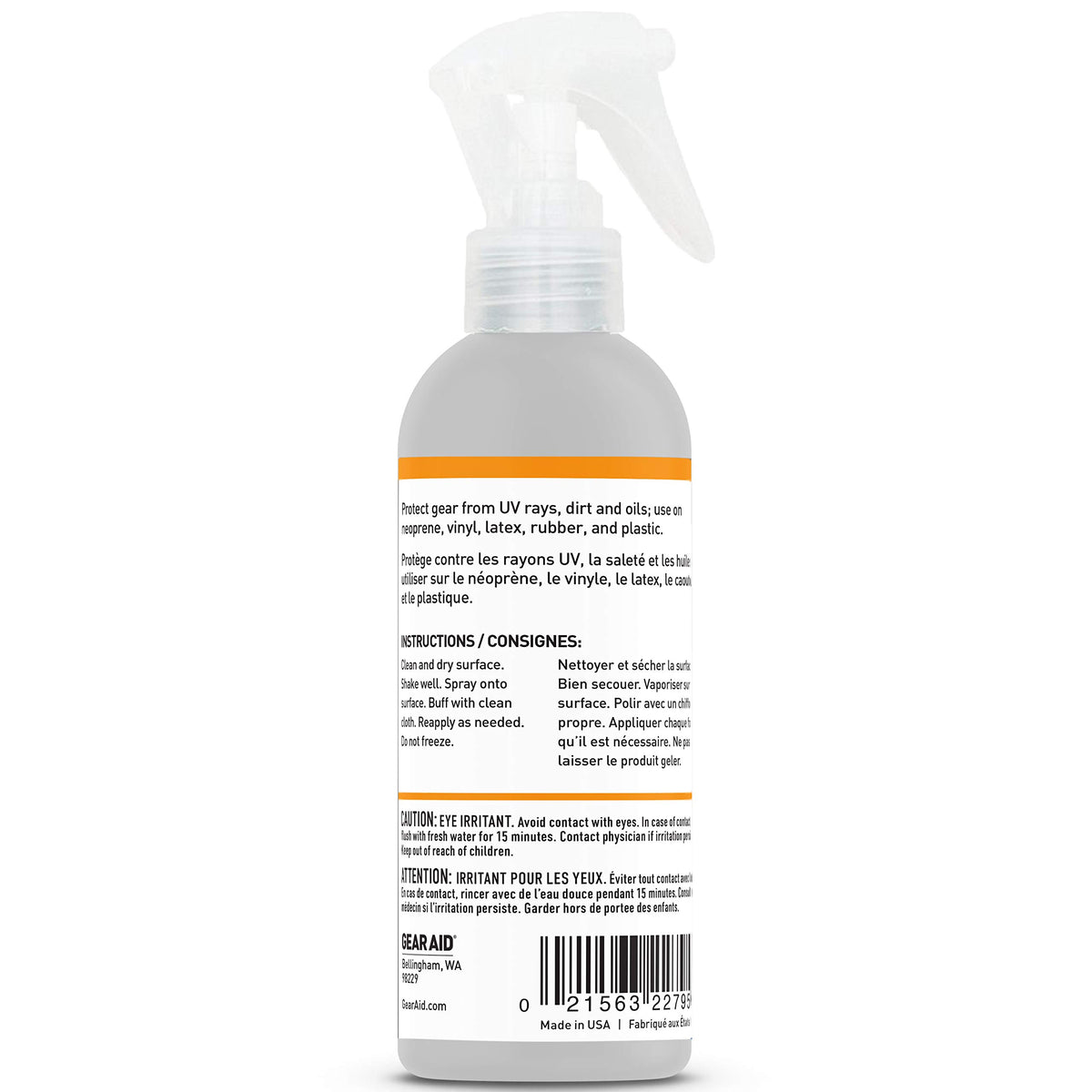 UV Protectant and Conditioner Spray for Outdoor Gear, 4 oz U8164
