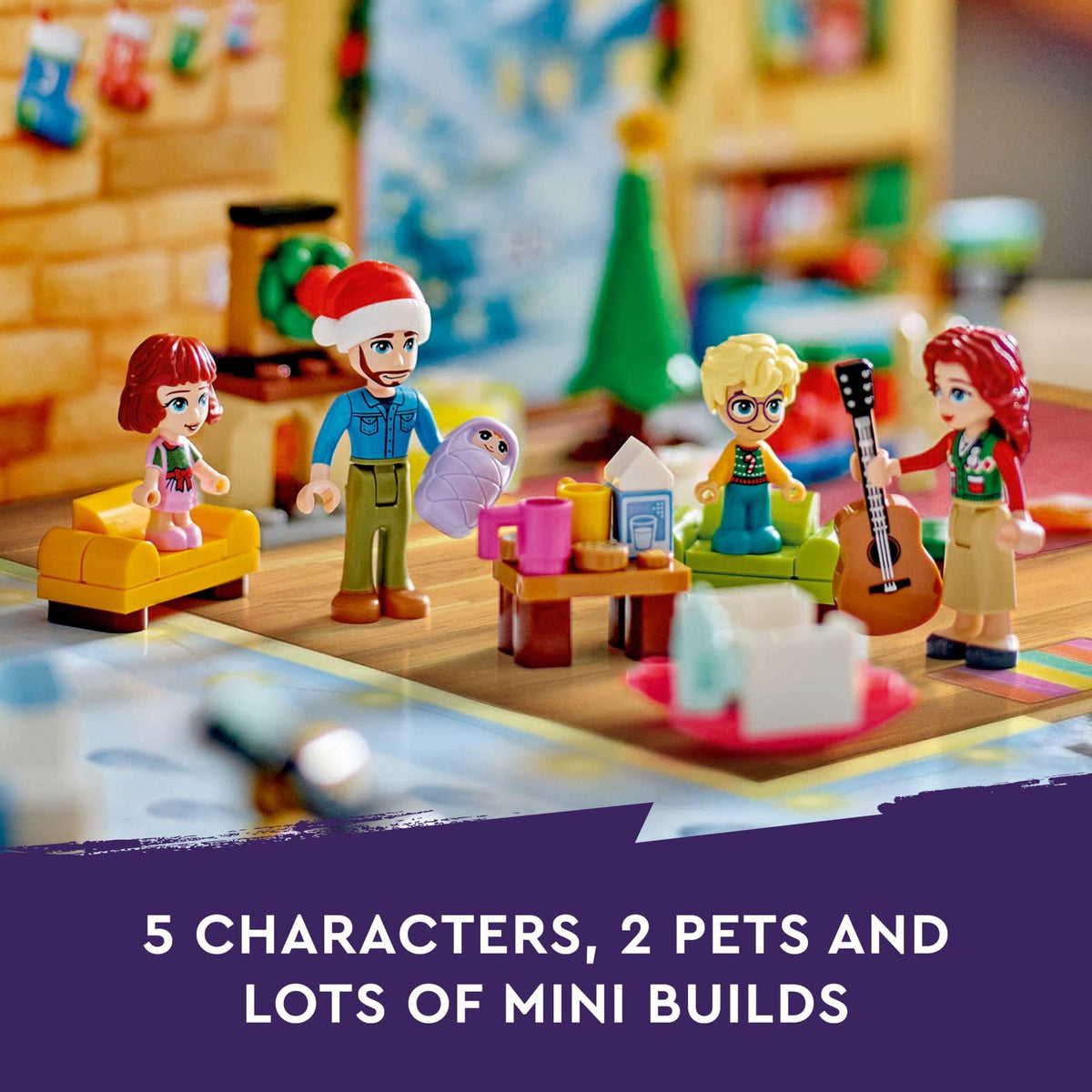 Advent Calendar with 5 Minifigures U3002
