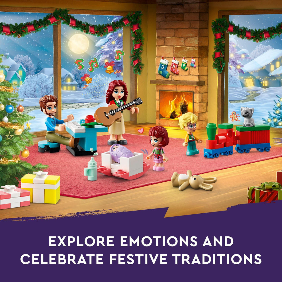Advent Calendar with 5 Minifigures U3002