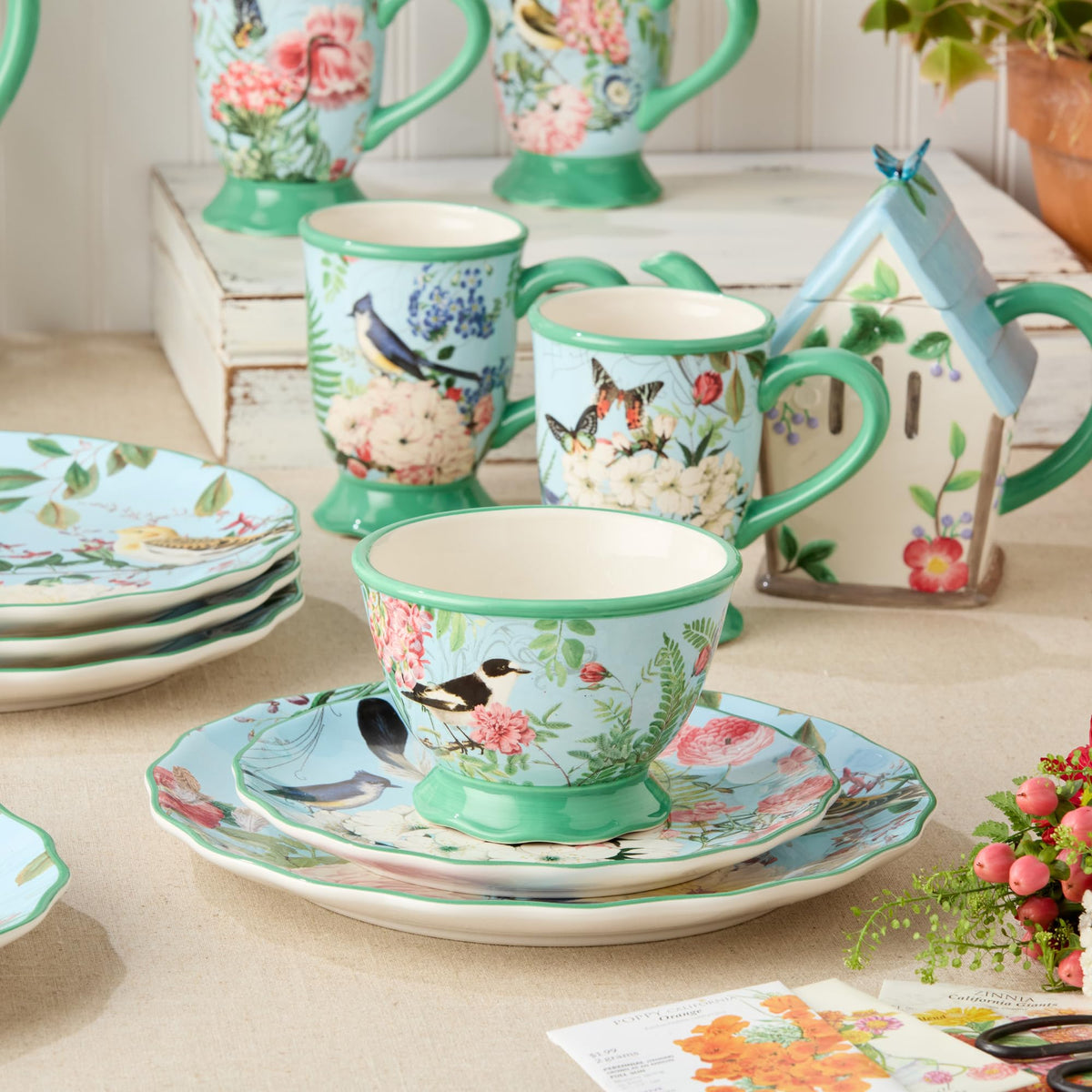 16-Piece Dinnerware Set Service for 4 R819