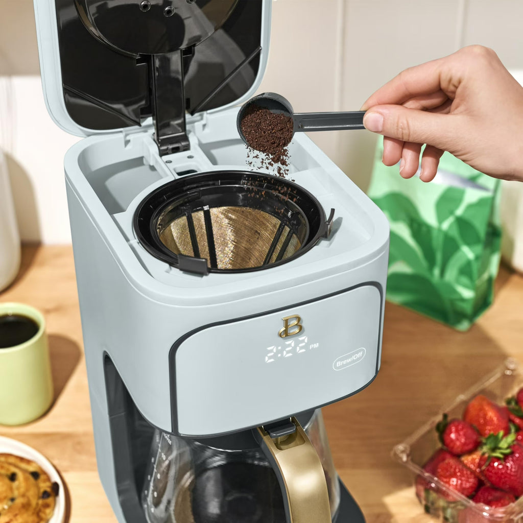 12-Cup Programmable Coffee Maker with Glass Carafe G833712