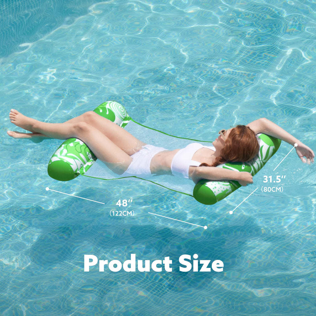 4 Packs Inflatable Pool Floats J818591