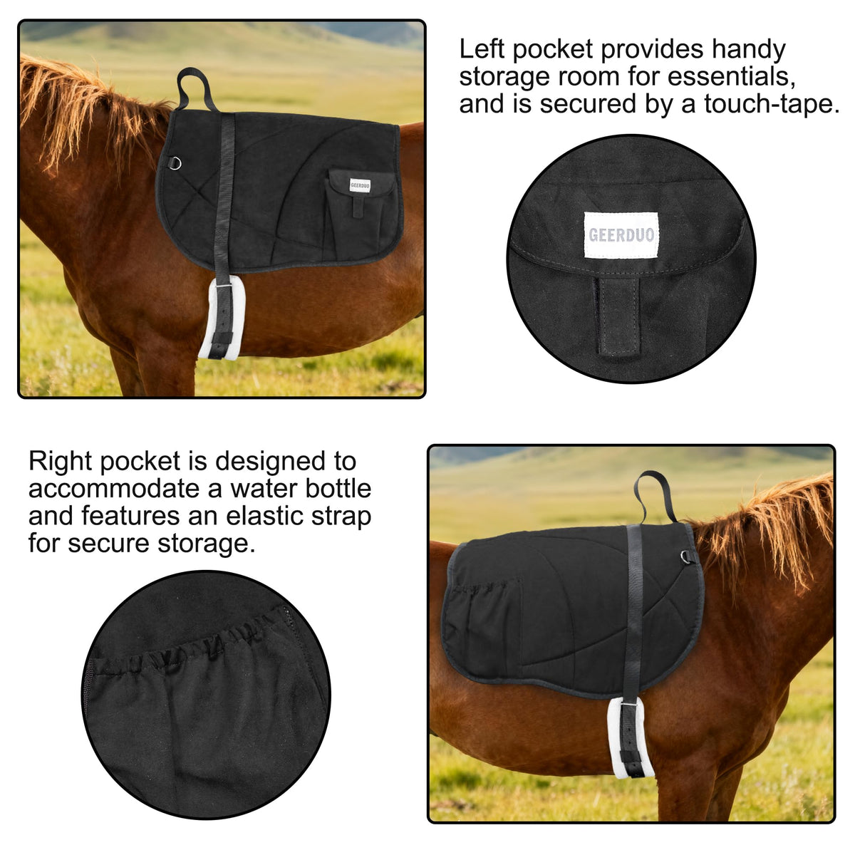 Western Contour Horse Saddle Pad W334008