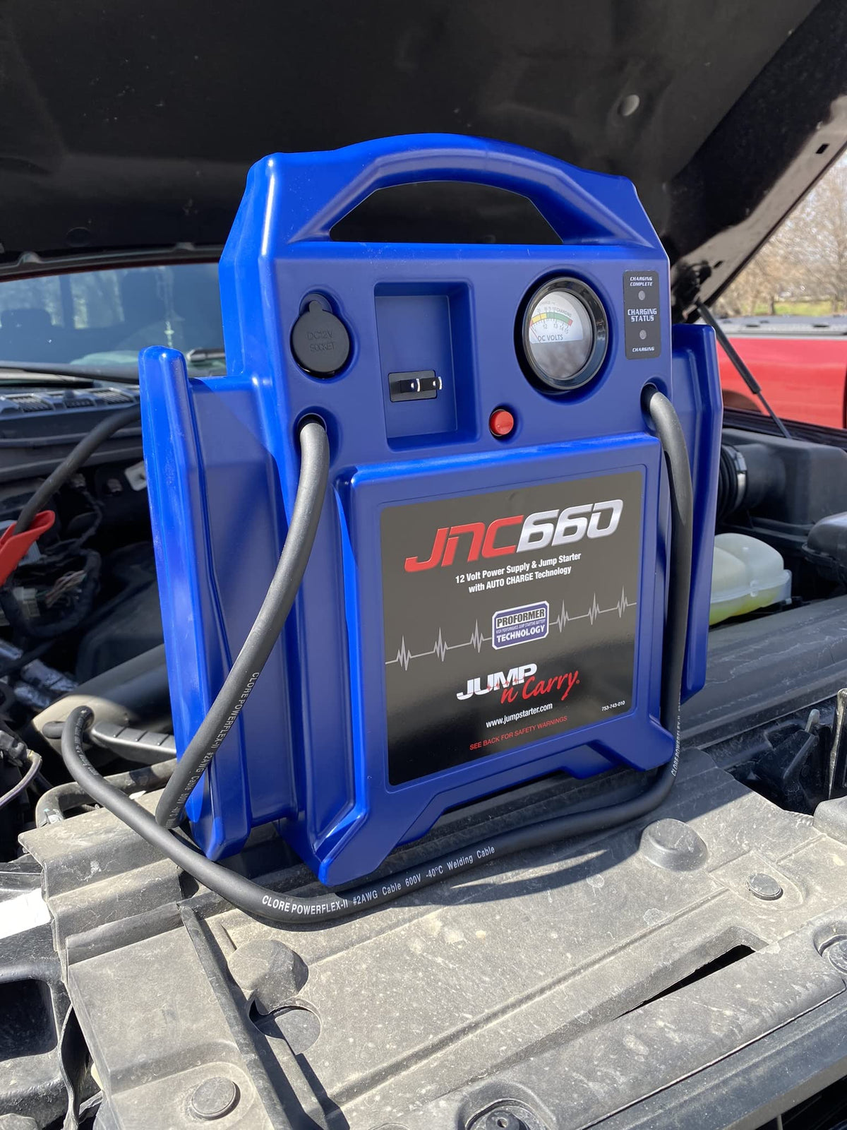 1700 Peak Amp 12 Volt Jump Starter V170812