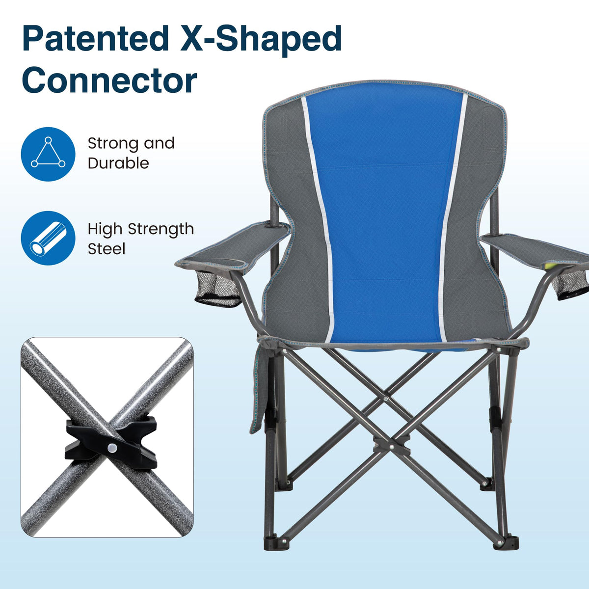 2 Pack Portable Camping Chair I988
