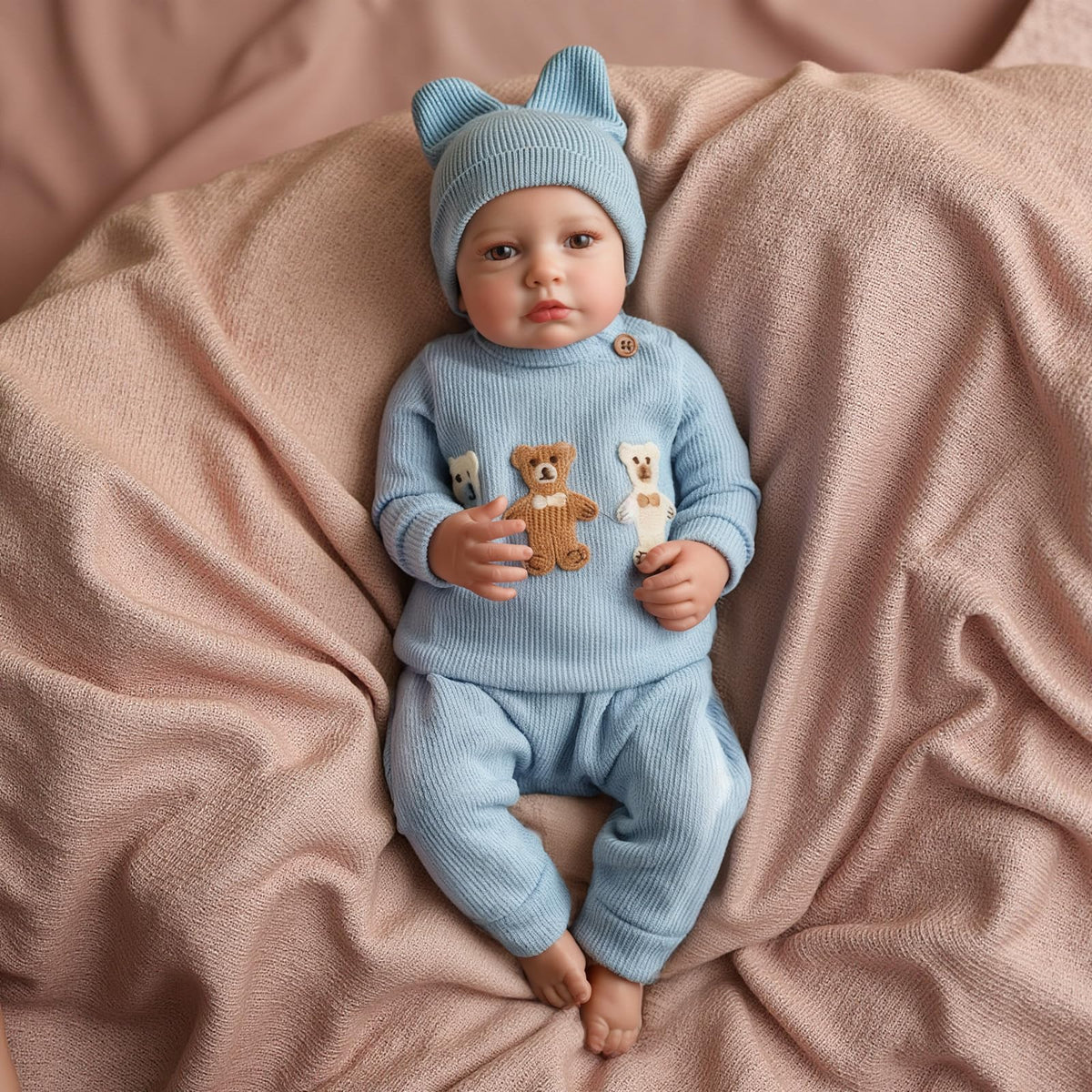 20 Inch Lifelike Reborn Baby Dolls Twins M213390