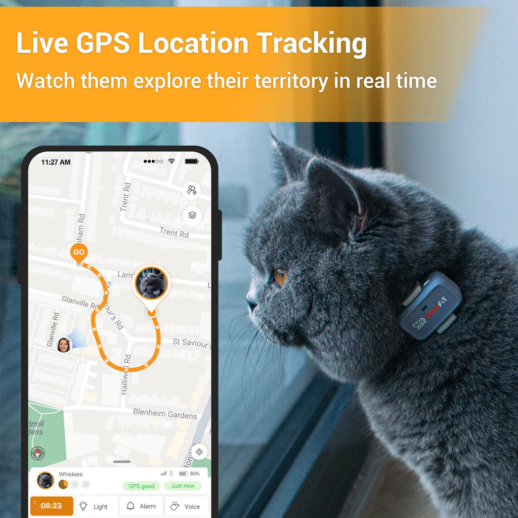4G GPS Cat Tracker, Ultra-Light, Onyx Black K6070