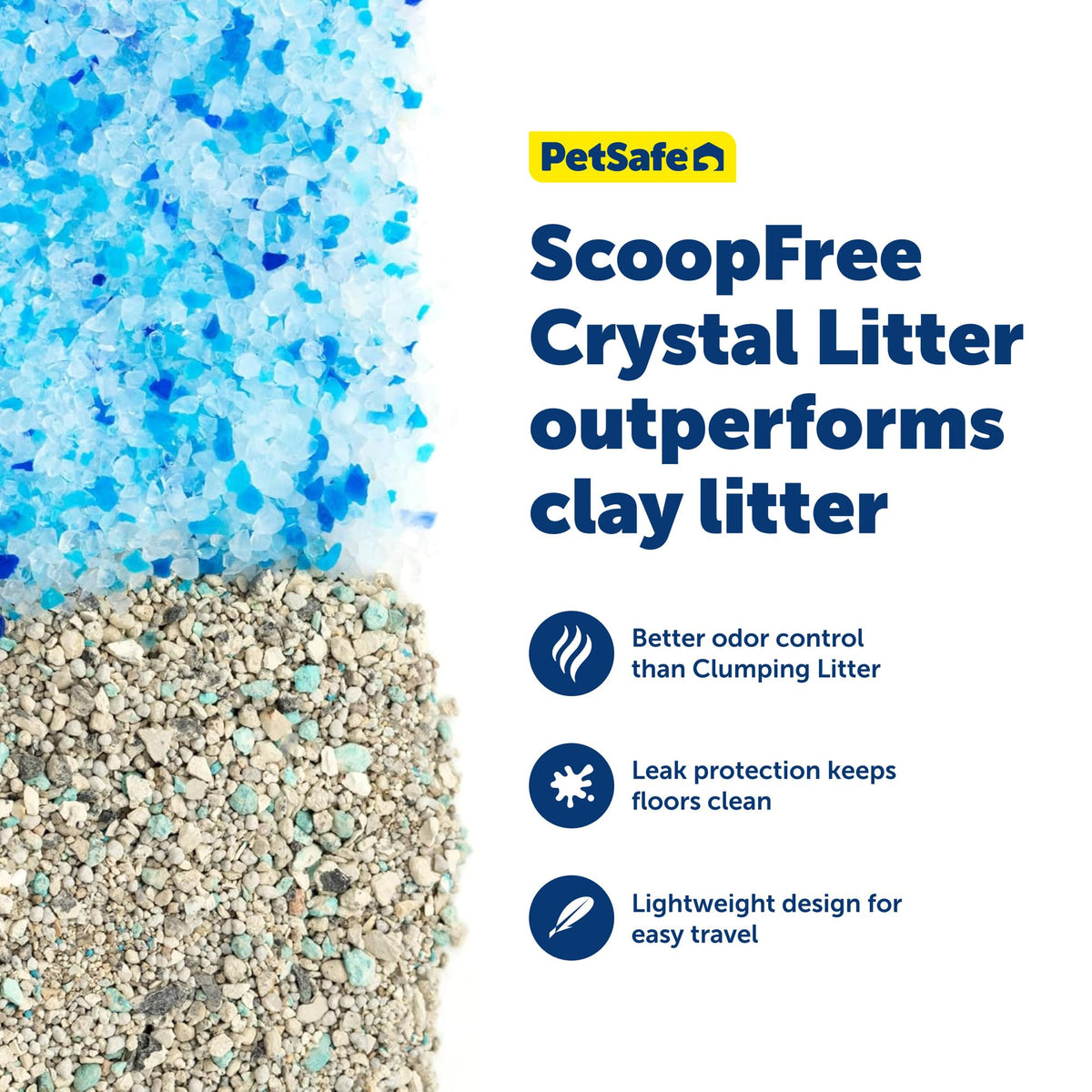Disposable Litter Box, Fresh Scent, 4.3Lb Bag X6246