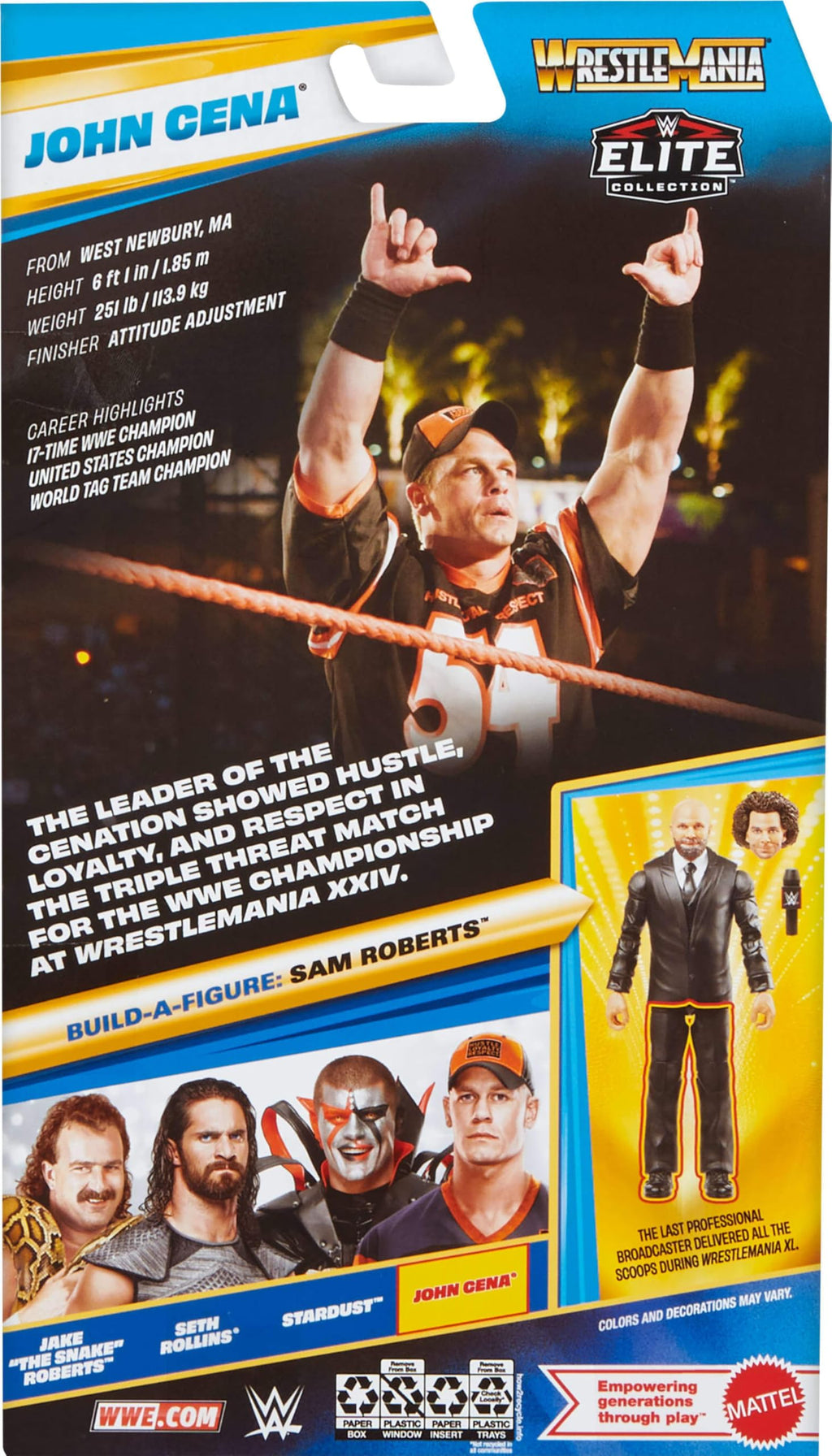 WWE Elite Collection Figure & Accessories X1081