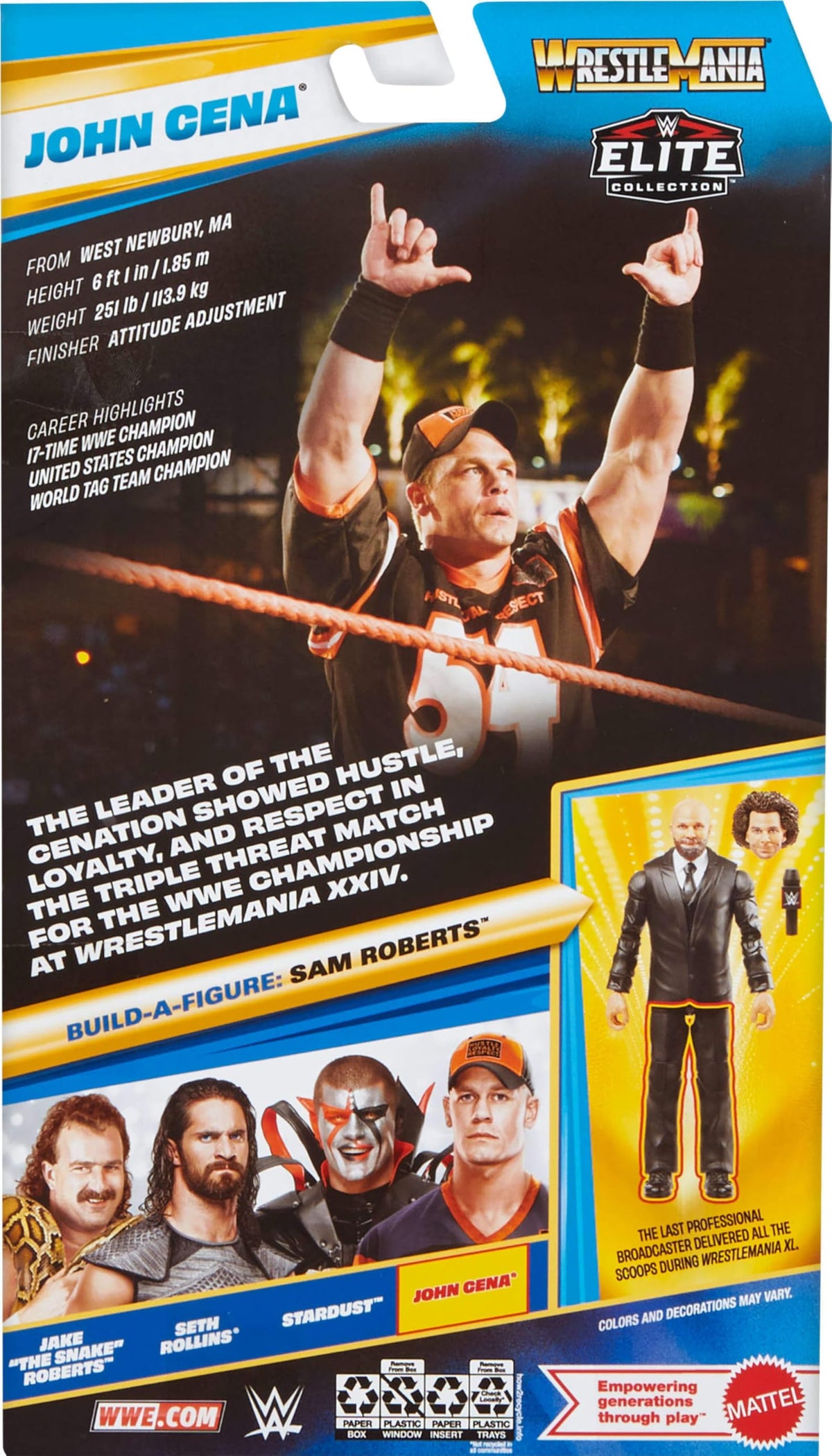 WWE Elite Collection Figure & Accessories X1081