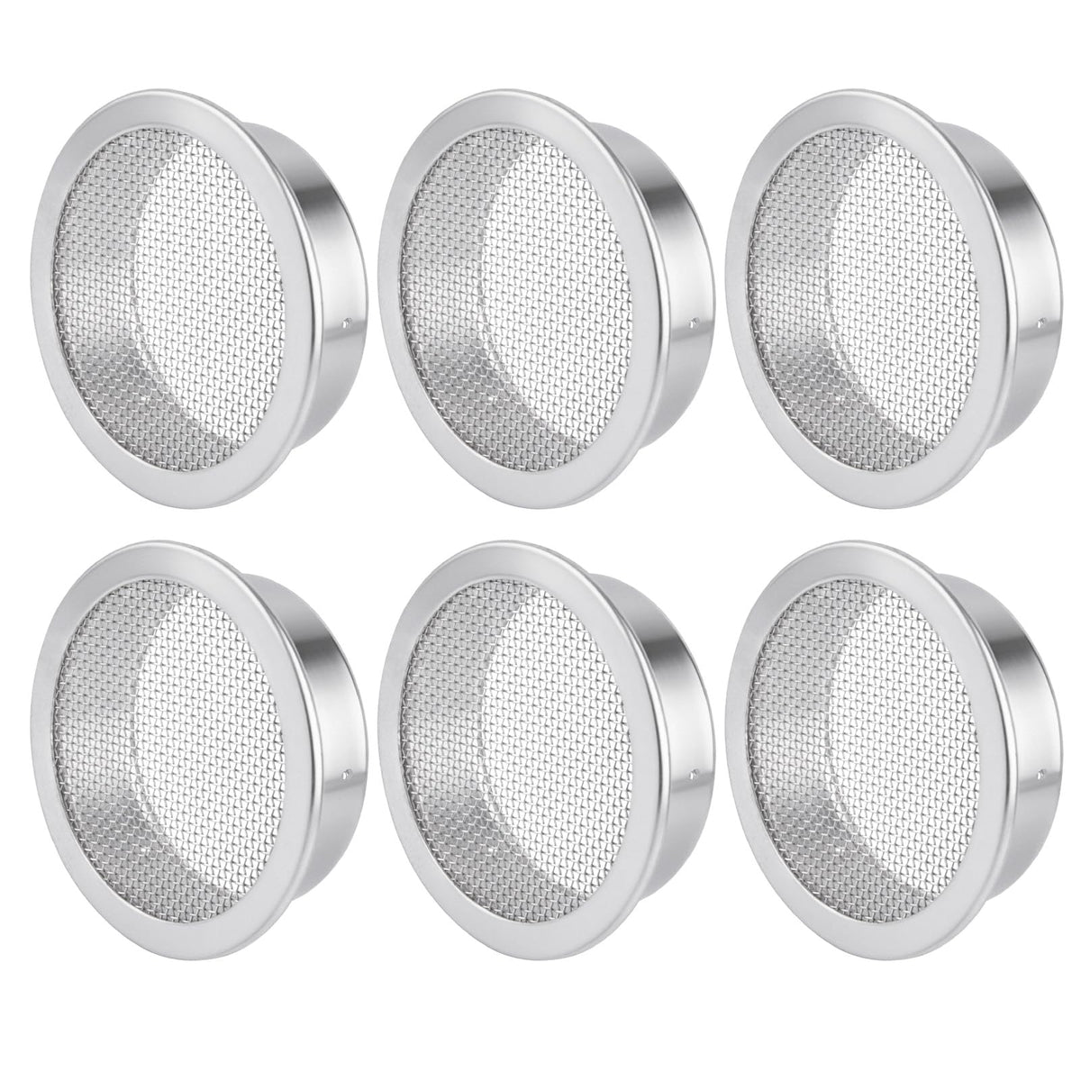 2-Inch Round Open Screen Vent 6 Pack V7950