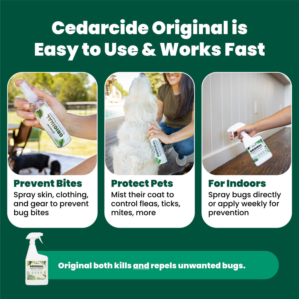 Cedar Oil Bug Spray 32oz V841318