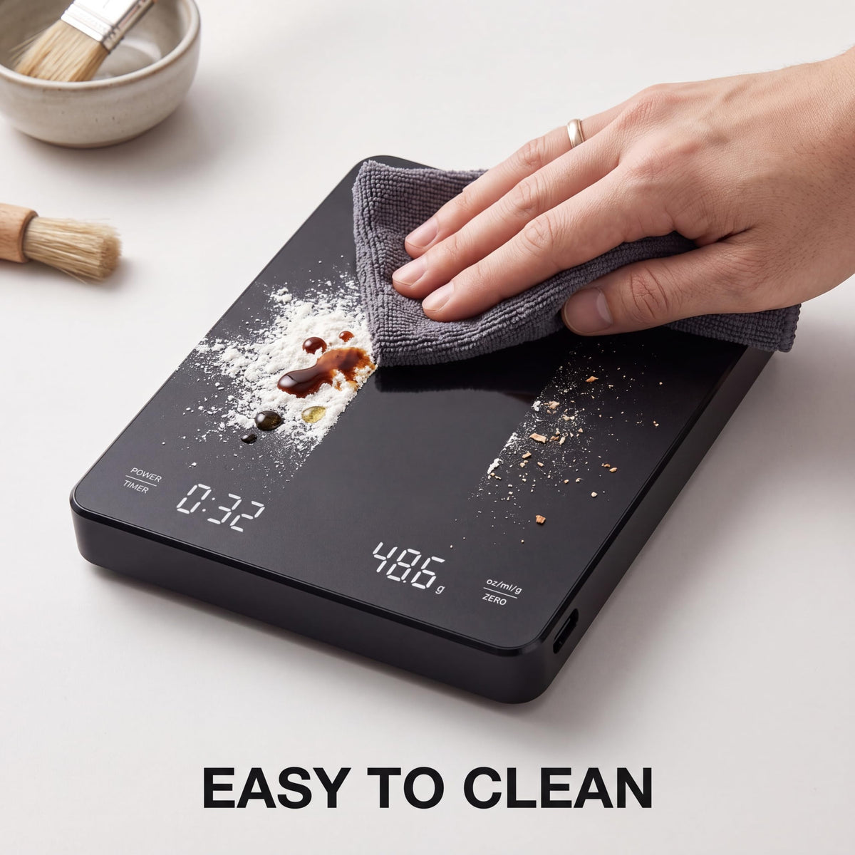 Rechargeable Digital Coffee Scale with Timer M8466