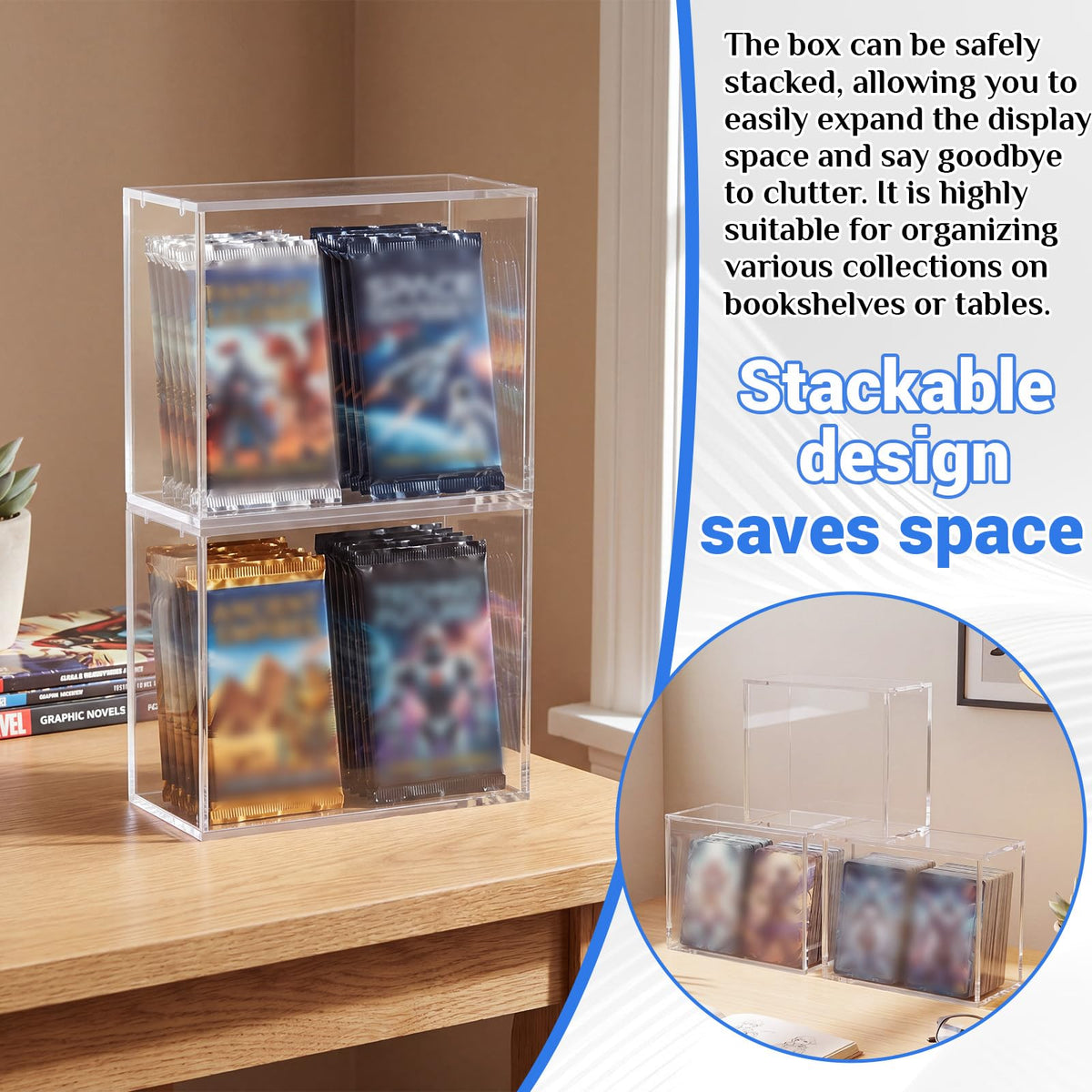 3 Pack 5mm Acrylic Cases K443