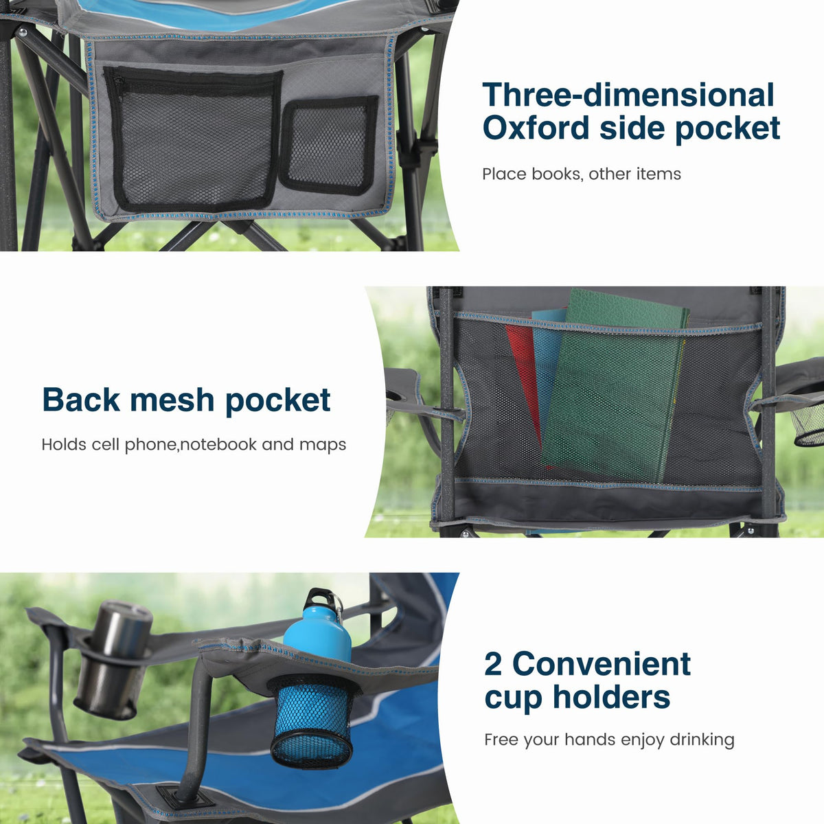 2 Pack Portable Camping Chair I988