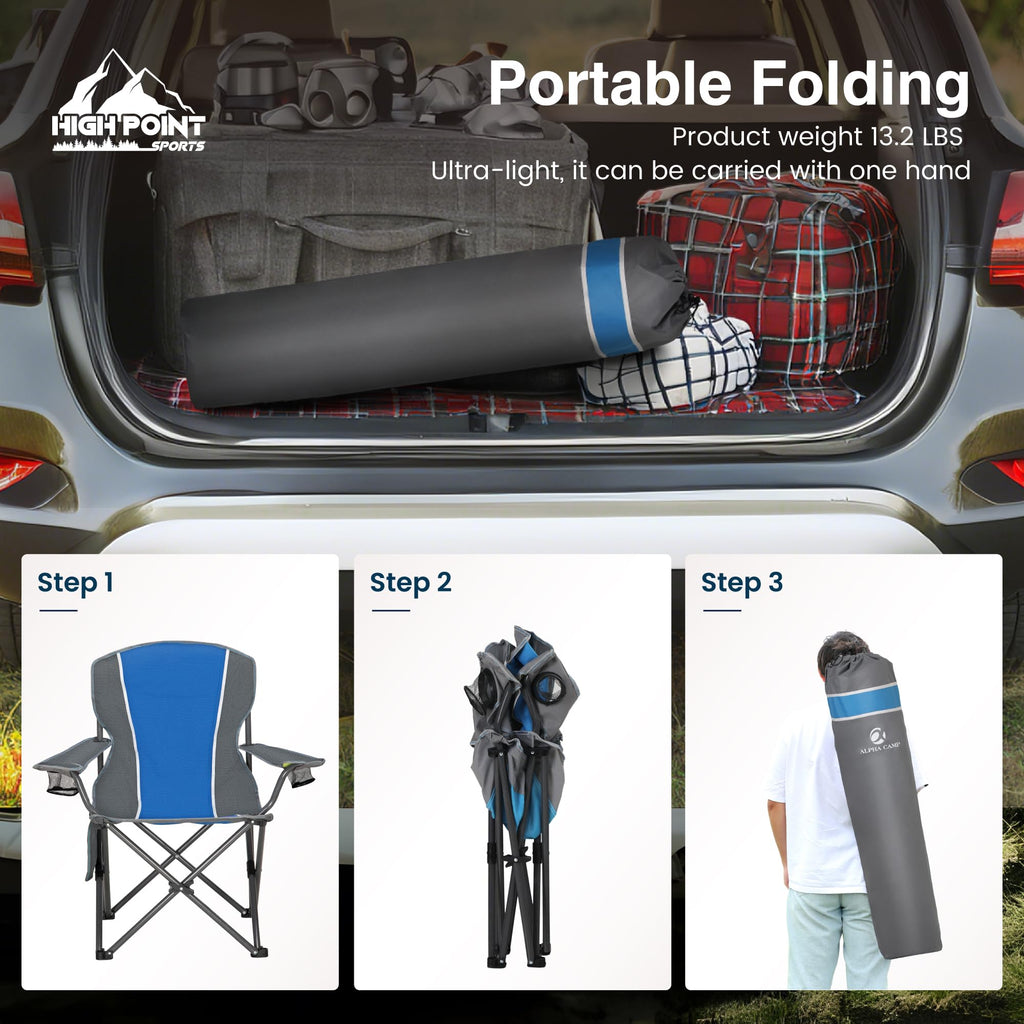 2 Pack Portable Camping Chair I988