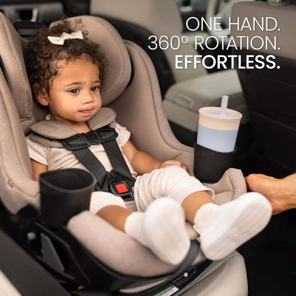 Teak Rotating Convertible Car Seat W724000