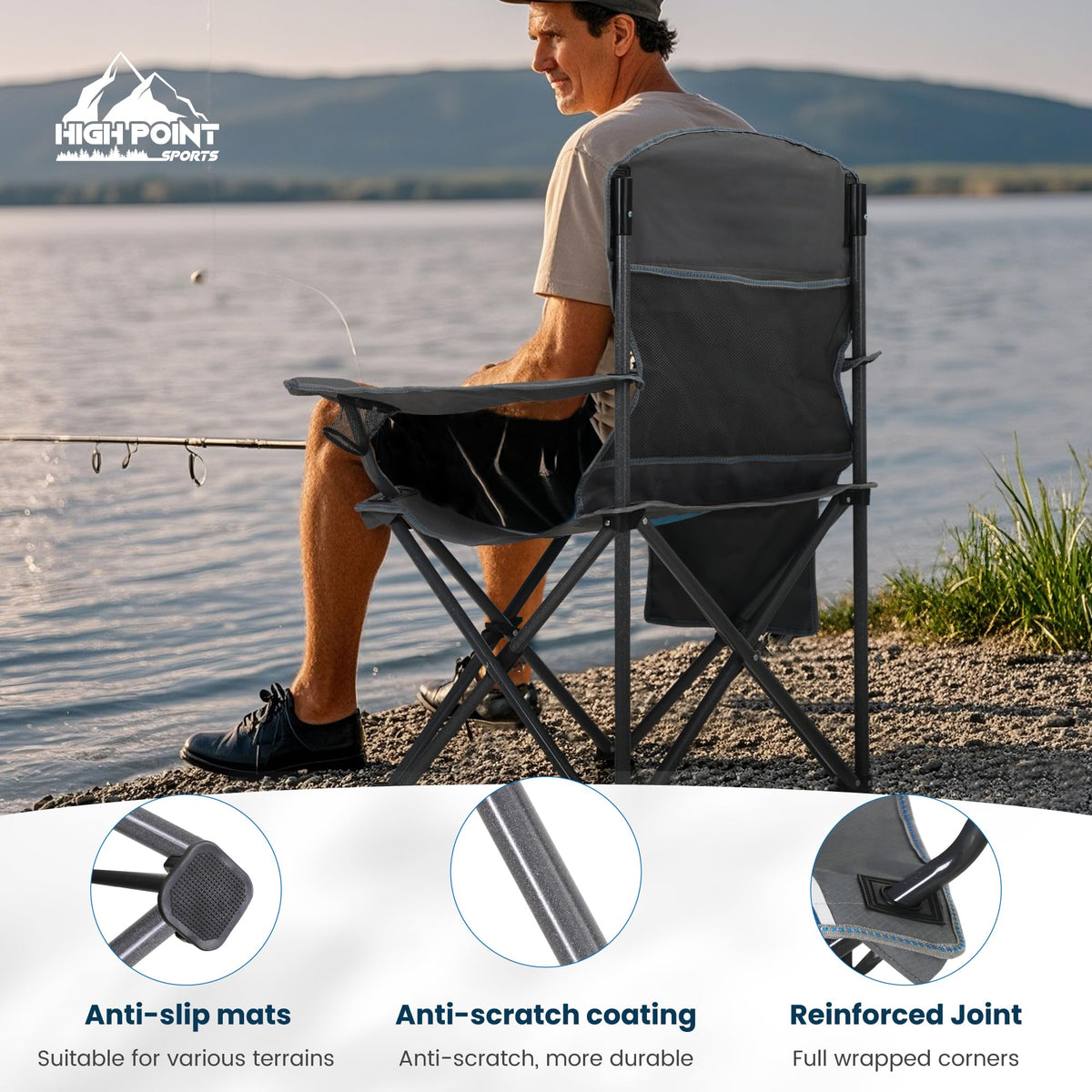 2 Pack Portable Camping Chair I988