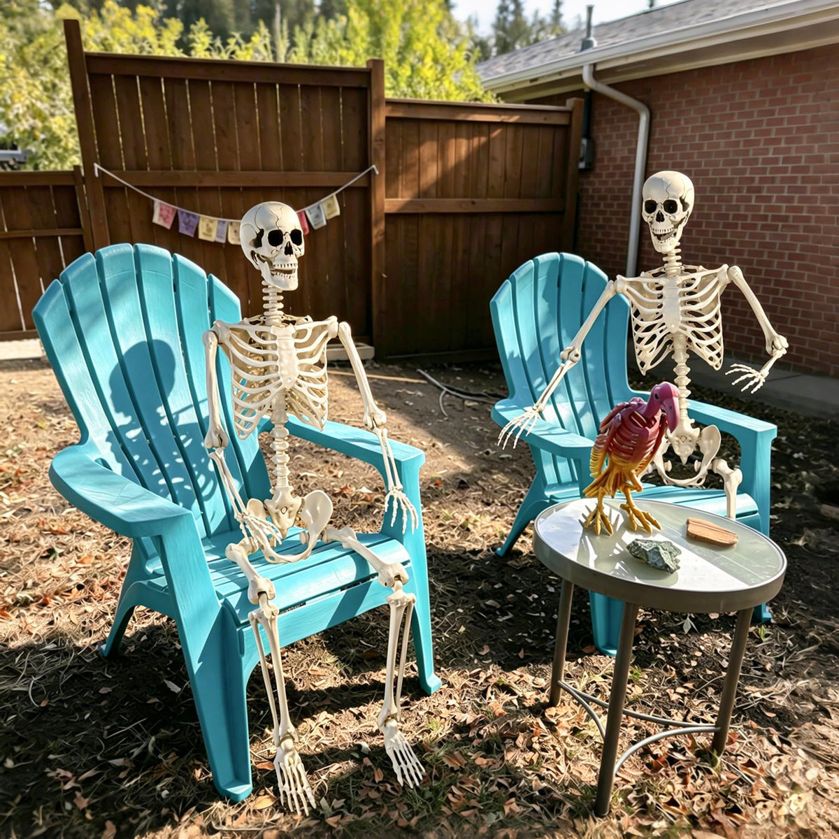 5.4ft Posable Skeleton F11103