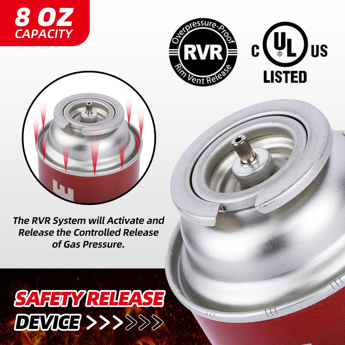 Butane Fuel Canisters 24 Pack T9851