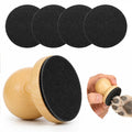 Wooden Dog Nail File Grinder with 4 Sanding Pad K198005