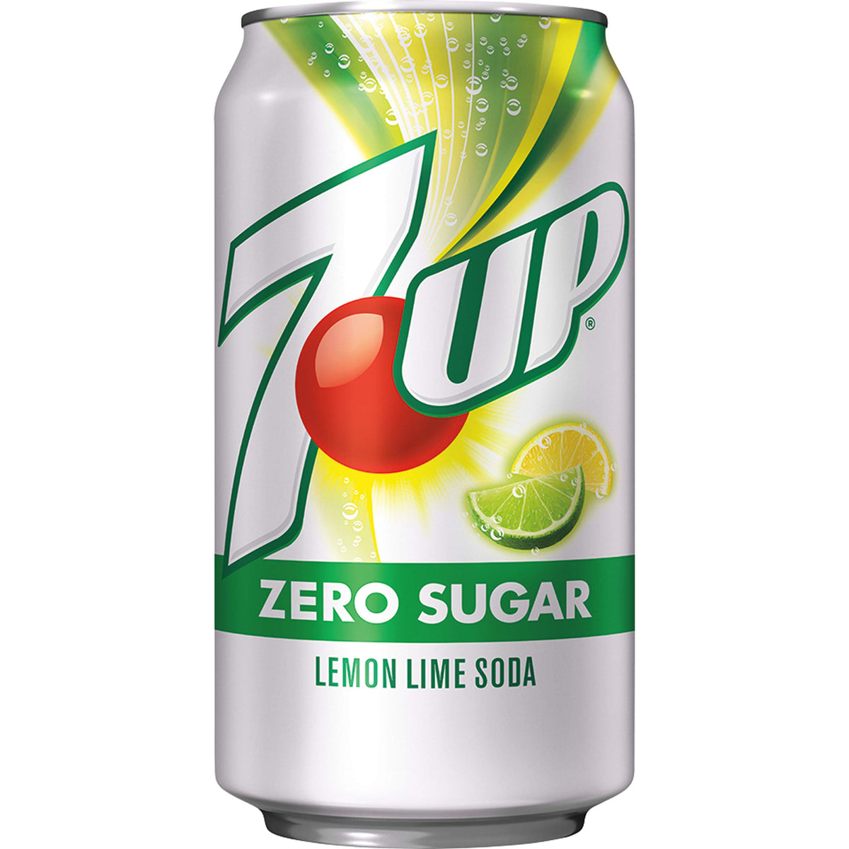 Zero Sugar 7-Up Soda, 12 Oz (Pack of 24) E435